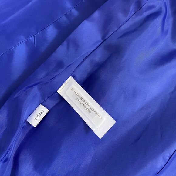 LOFT Blazer Womens Medium Purple Work Office Preppy Casual Lined Jacket Church - Picture 14 of 15